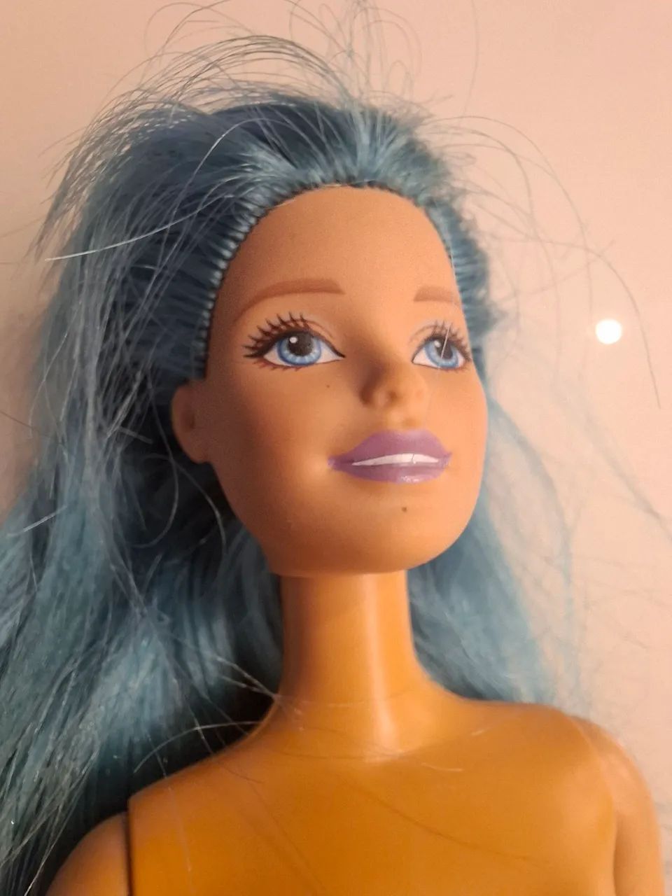 Boneca Barbie Mattel cabelo azul - Foto 3