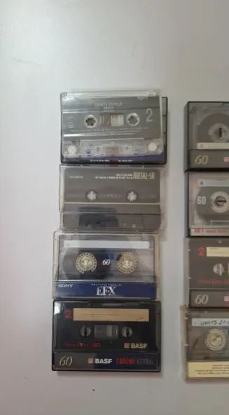 Fitas K7 Usadas ( Lote C/ 12un ) - Foto 4