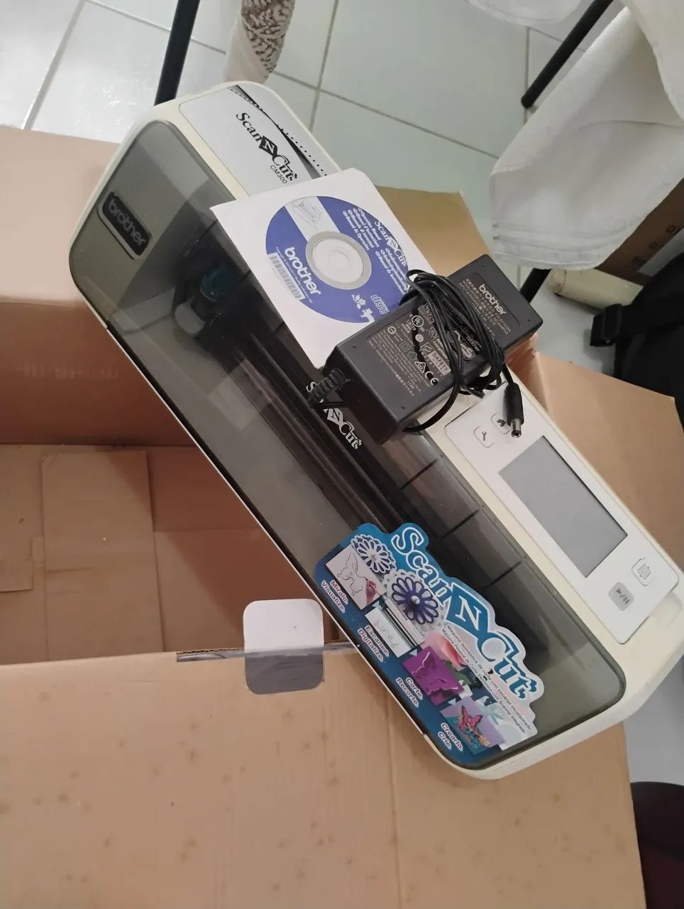 Plotter recorte Brother Silhouette máquina Lote - Foto 2