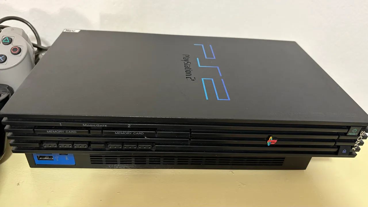 PlayStation 2 Fat COMPLETO FUNCIONANDO DESBLOQUEADO  - Foto 2