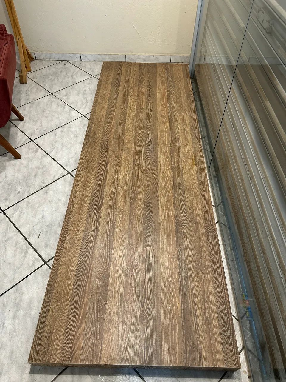 Tablado para vitrine 