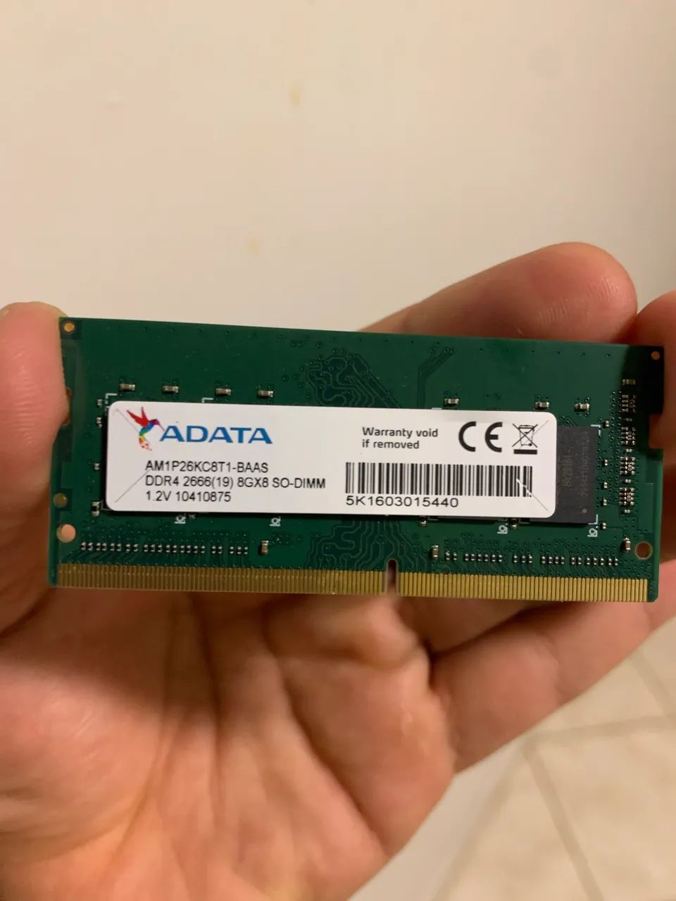 Memória RAM DDR4 8GB Adata