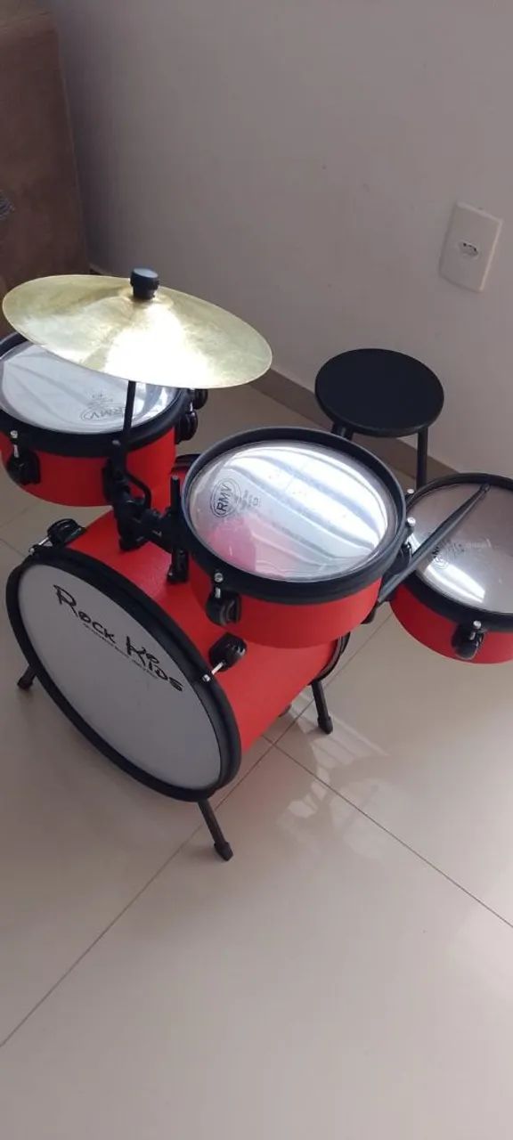 Bateria infantil RMV - ROCK KIDS - Foto 2