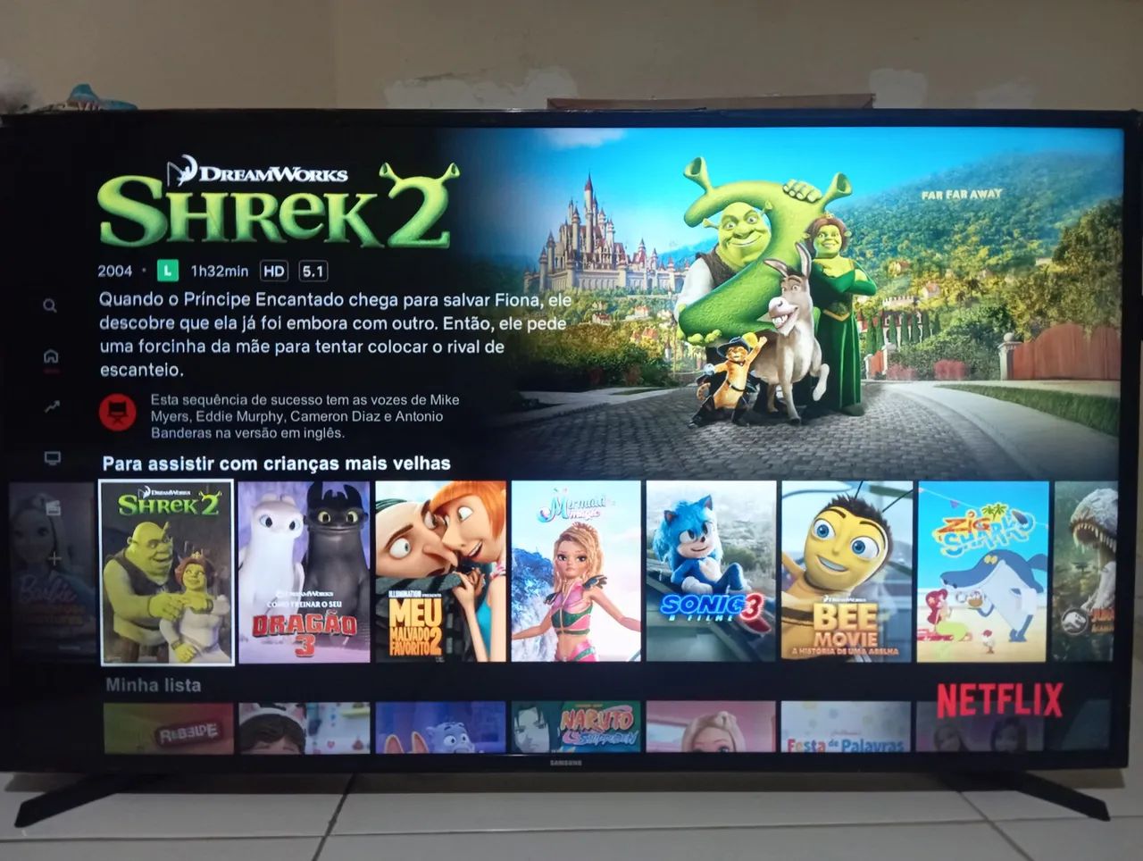 Tv Samsung smart 49 polegadas 