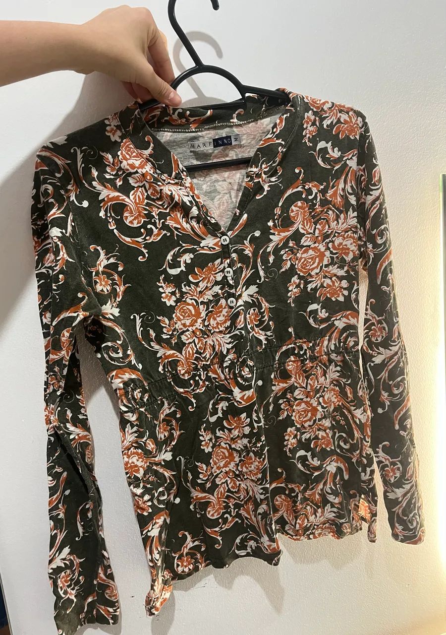 Blusa estampada marfinno 