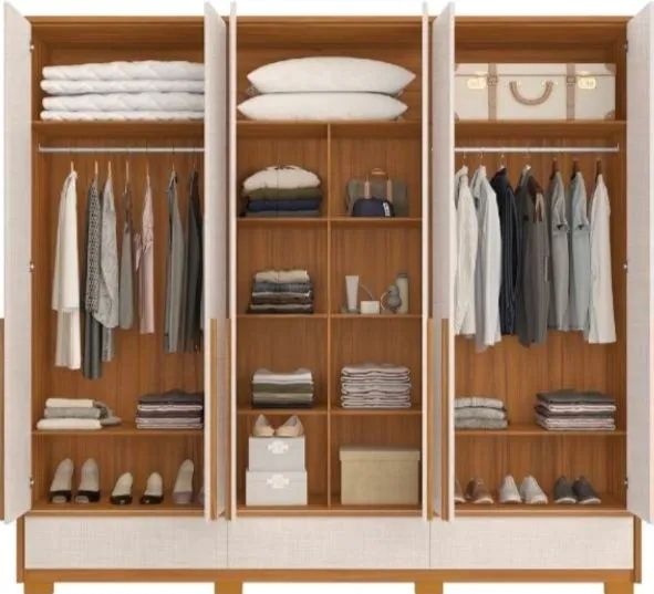 Guarda roupa casal 6 portas - MD - Foto 2