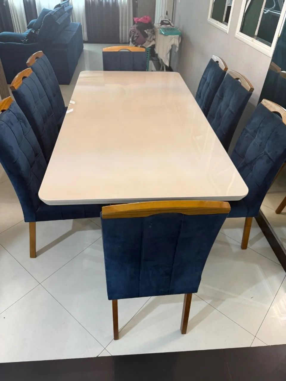 Mesa de jantar quadradas 