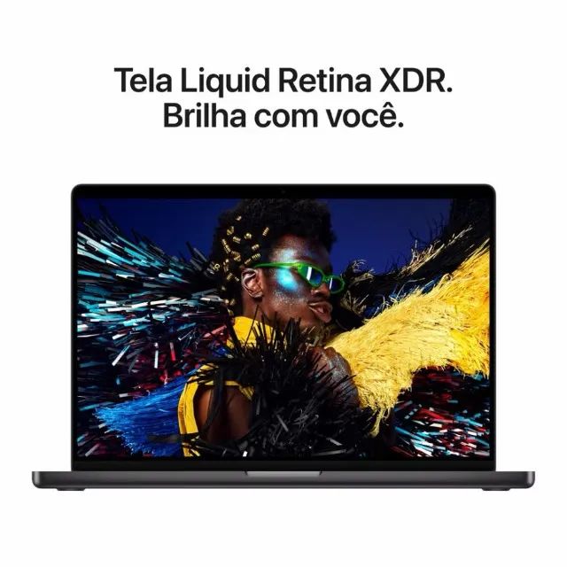 MacBook Pro 2026 Lançamento Apple   Chip M5 Max  48GB RAM 2TB SSD  Tela 16.2 Polegadas   - Foto 2