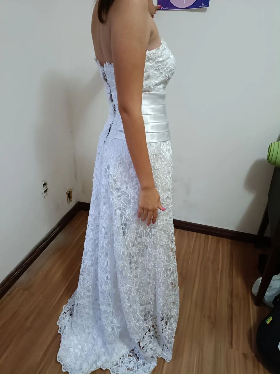 Vestido branco . - Foto 3