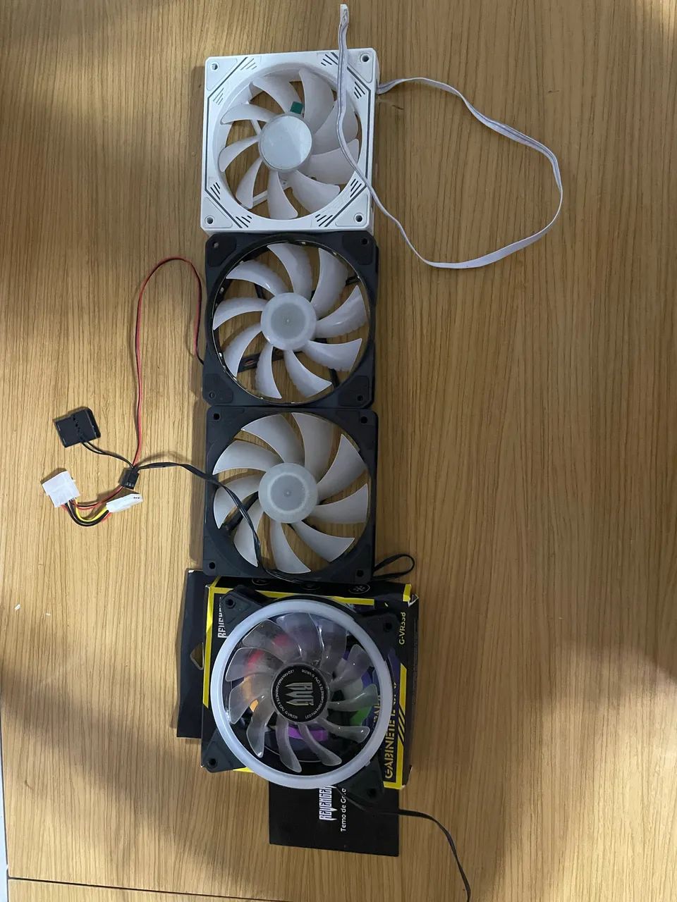 4 fans rgb para pc - Foto 4