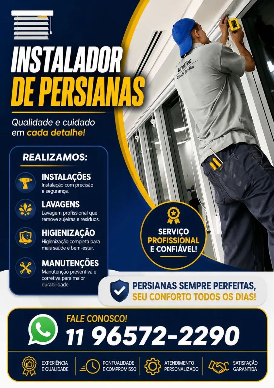 JM Instalações Cortinas & Persianas