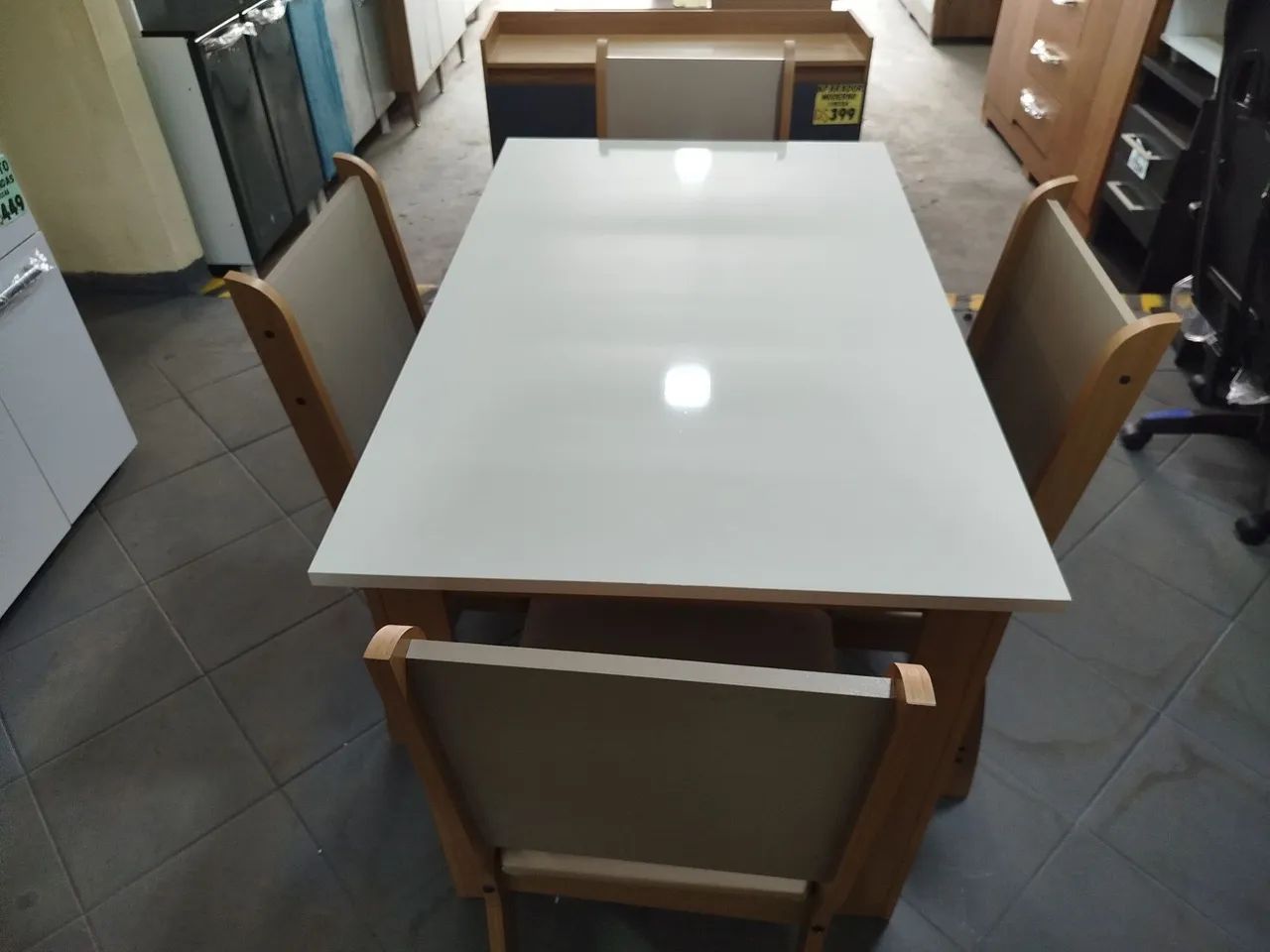 Mesa Nova 1,10 Comprimento 100 % MDF Entrega Grátis  - Foto 2