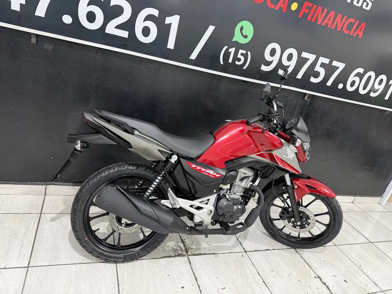 Honda Cg Titan 160c 0km já documentada e emplacada  - Foto 4