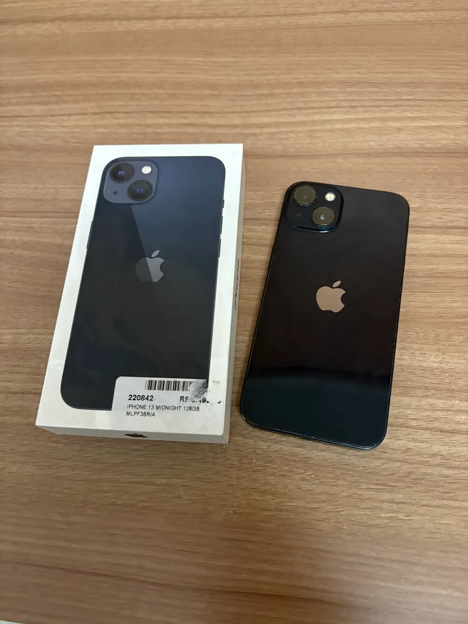 IPhone 13 128gb Midnight 85% com bastante marcas de uso Seminovo