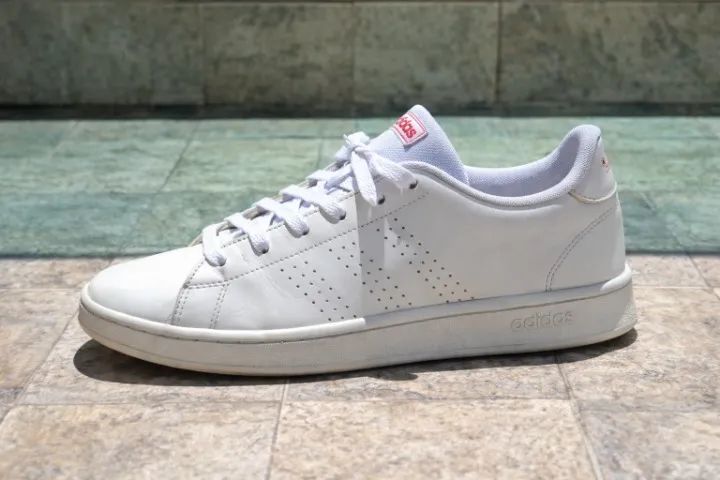 Tênis adidas casual branco - Foto 4