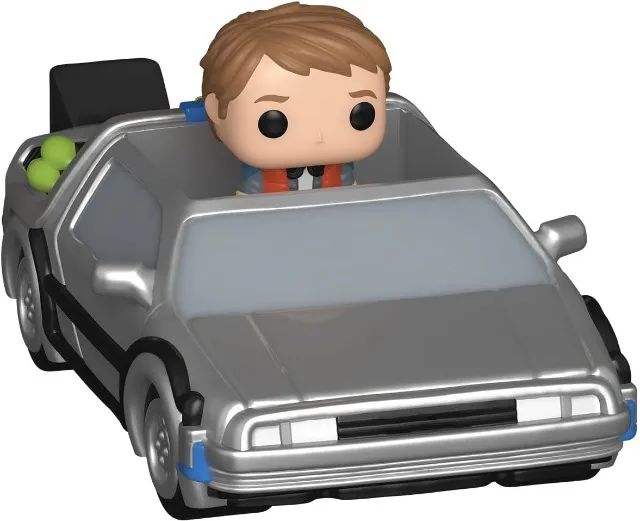Funko Pop! Bitty Pop Rides - Back To Future -  Marty Mcfly and Machine - Foto 3