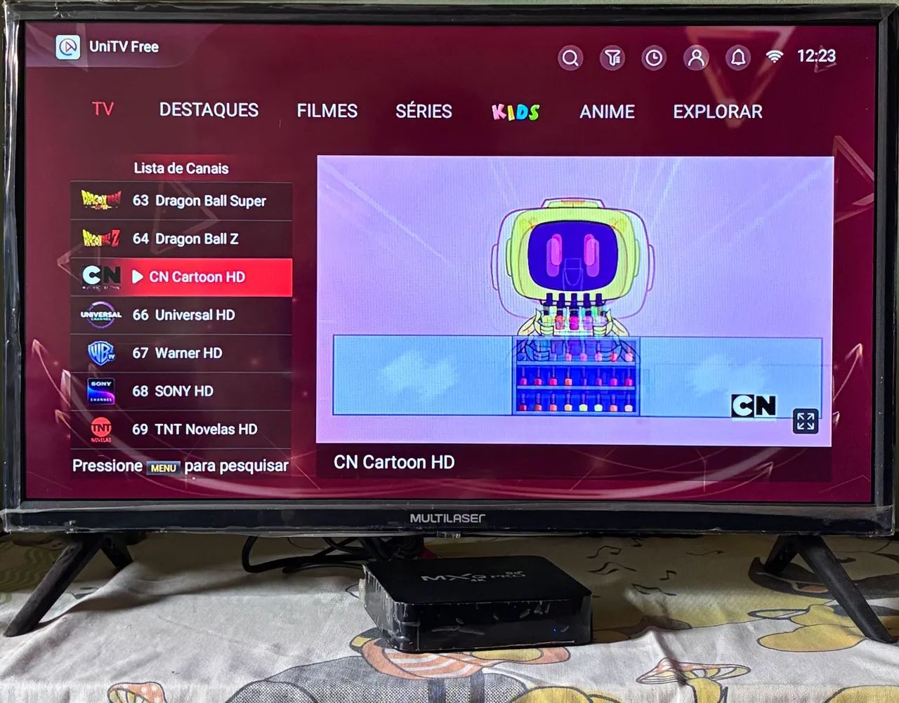 TV Multilaser de 24 Polegadas