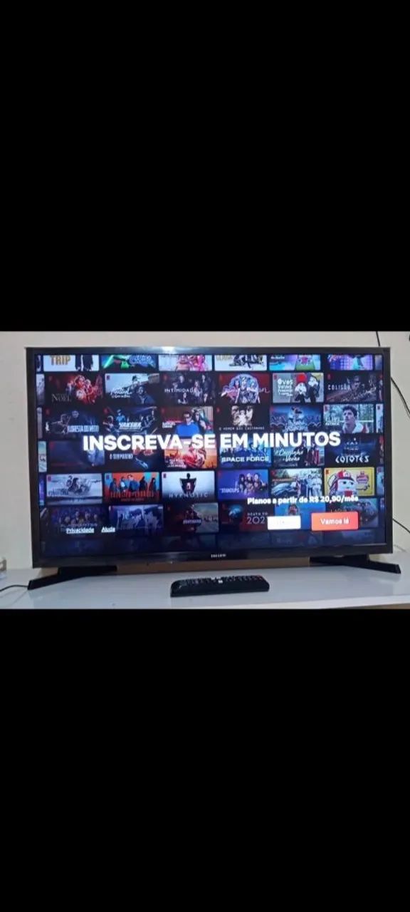 Vendo uma tv Samsung 32 polegadas smart 