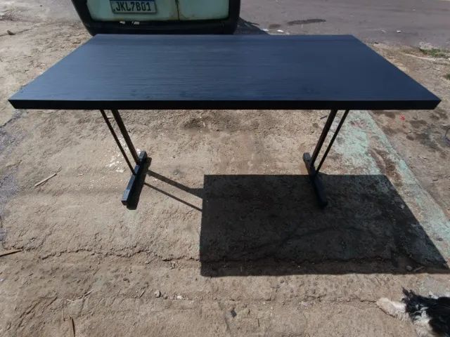 MESA RETA SEM GAVETA 120X60 ENTREGAMOS COM FRETE