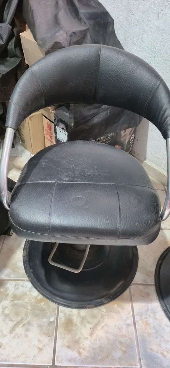Cadeira de Cabeleireiro Hidráulica 