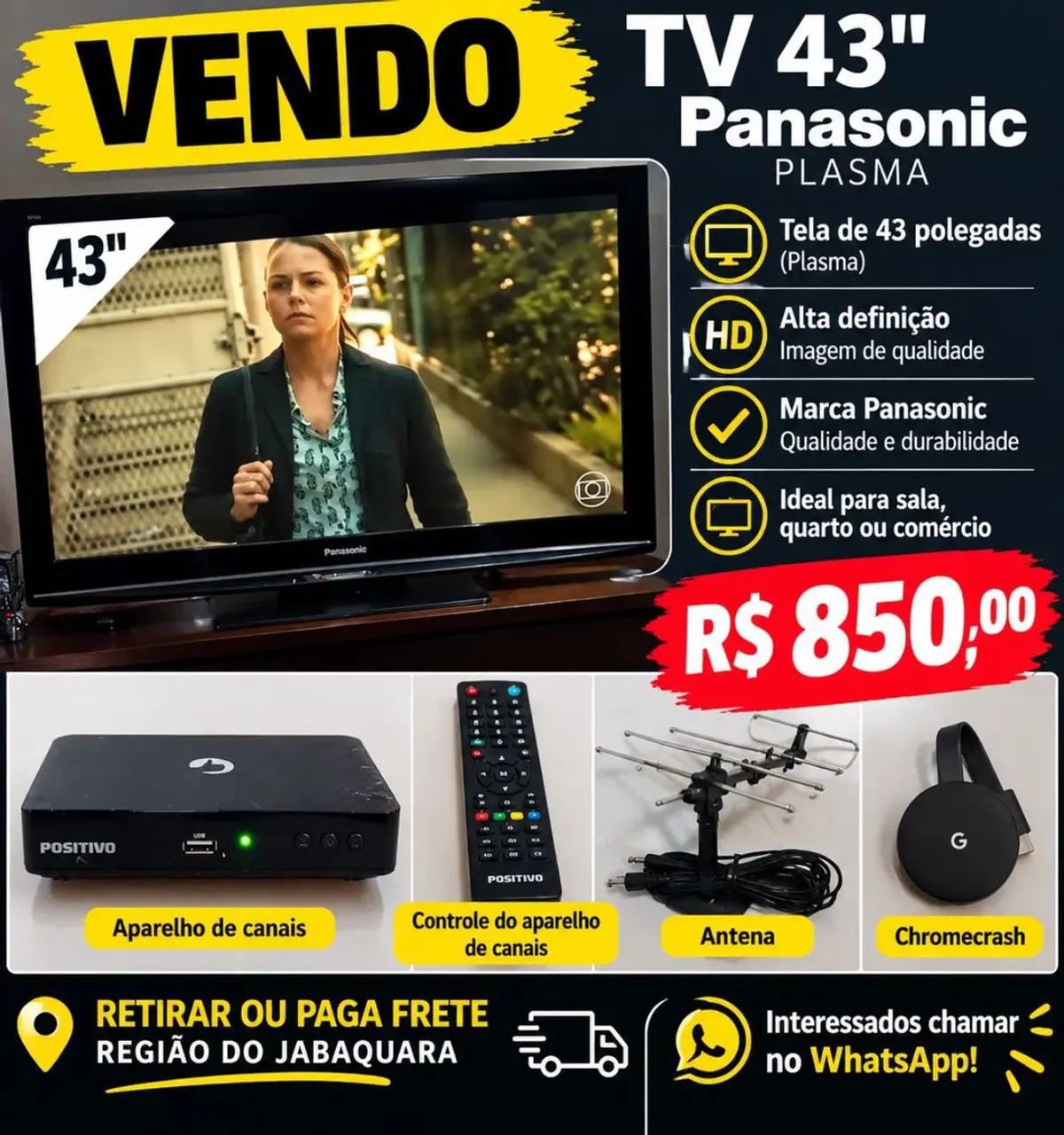 TV plasma 