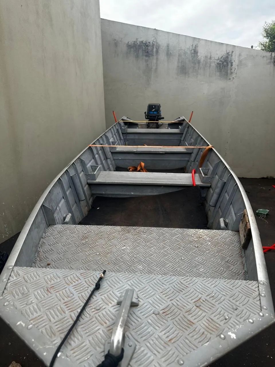 Conjunto Barco Motor e carreta - Foto 5