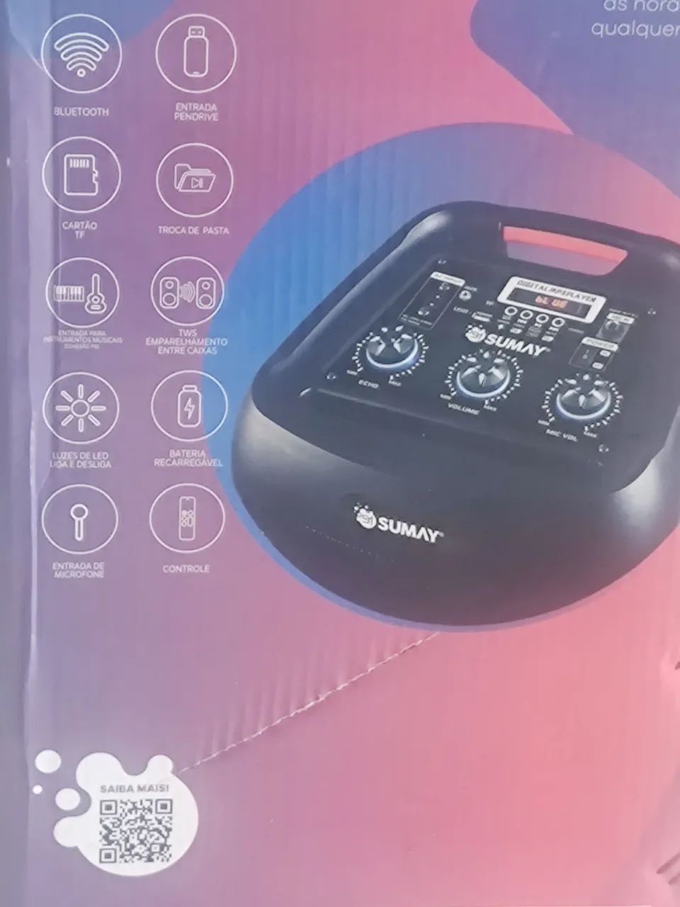 Caixa de som com bluetooth,500 wats  - Foto 4