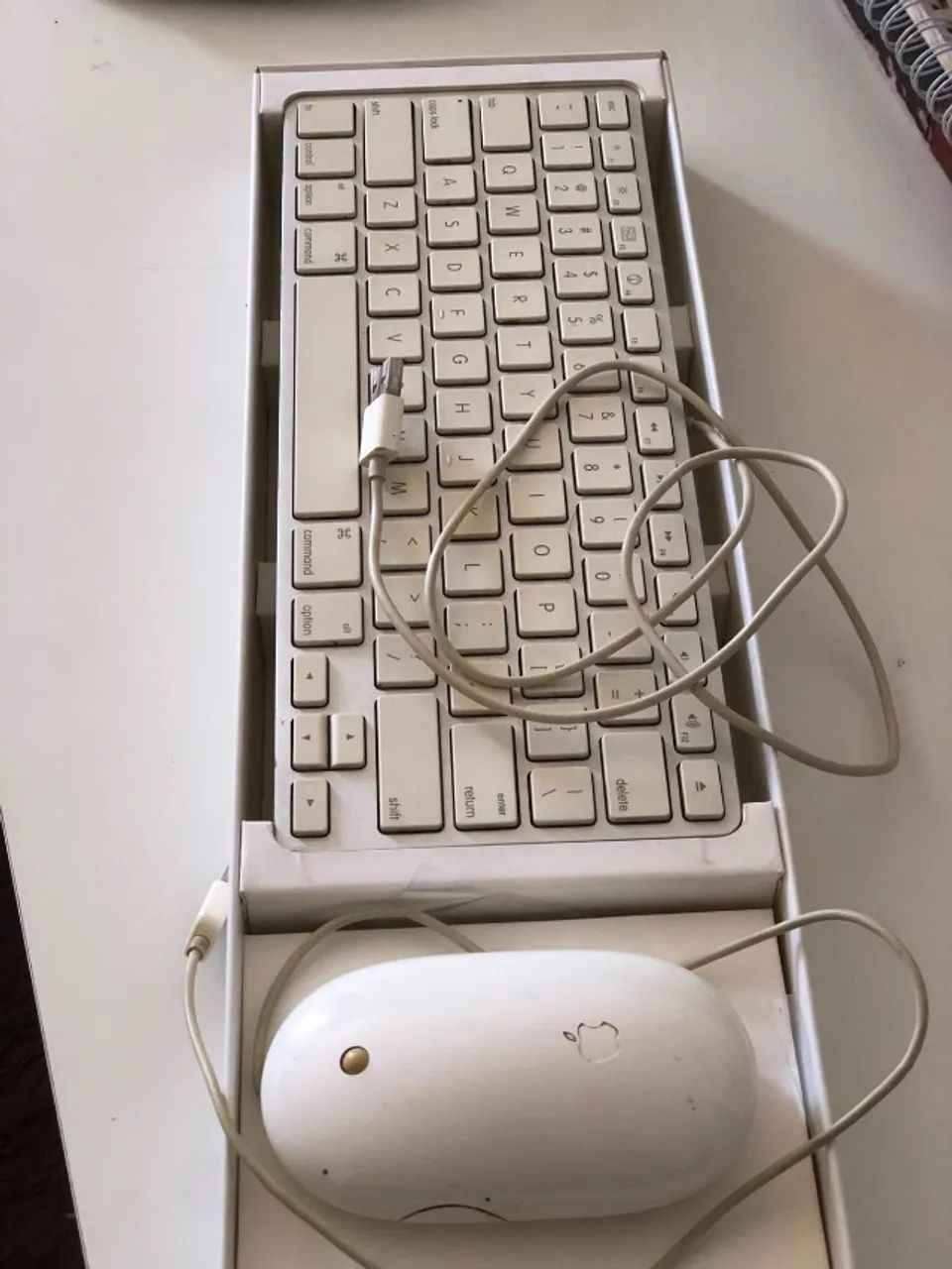 Kit Teclado e mouse com fio original Apple