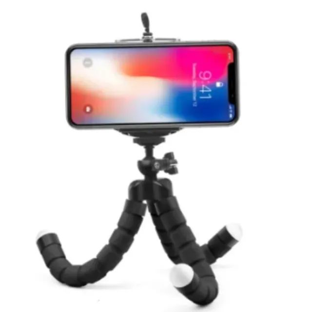 Mini Tripé Flexível para Celular Câmera e GoPro  - Foto 3