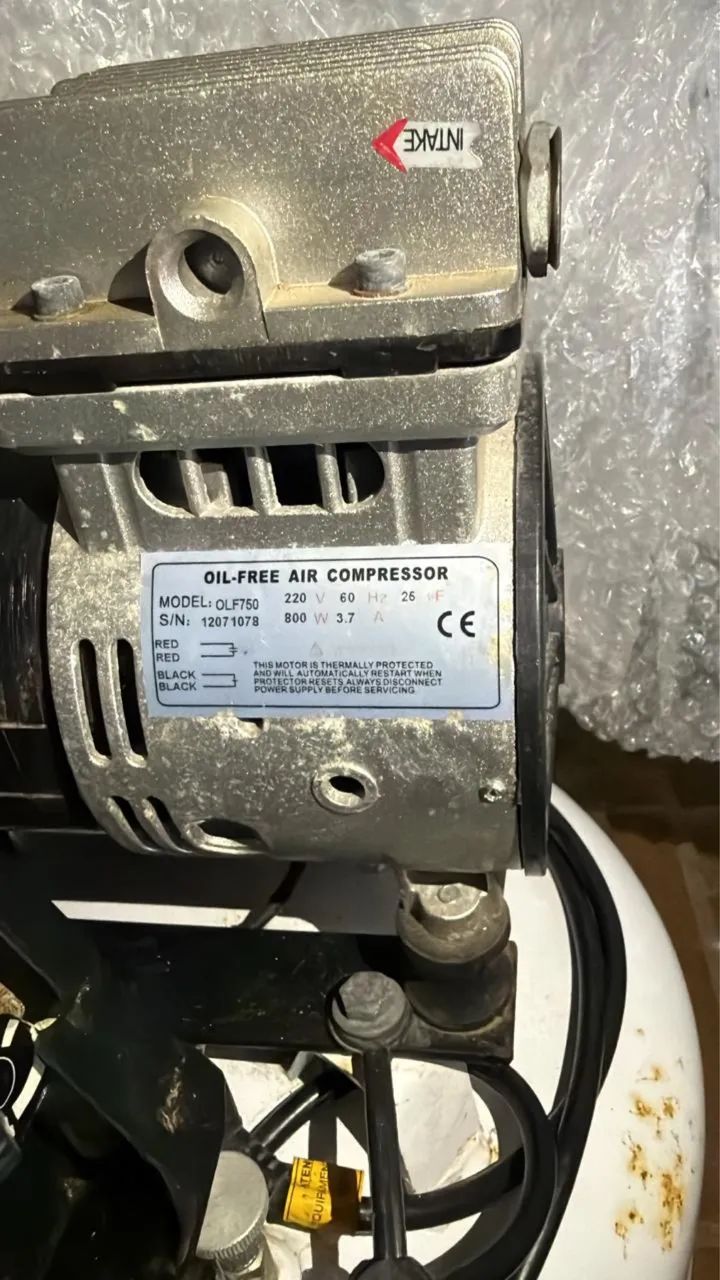 Compressor de Ar Odontológico DA1000 30VFP 30L AirZap - Foto 3