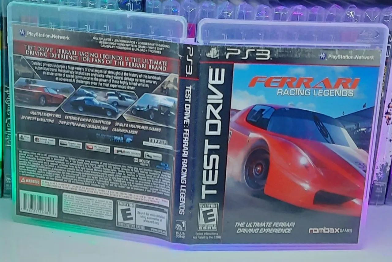 Test driver ferrari racing legend  - PS3 - Foto 3