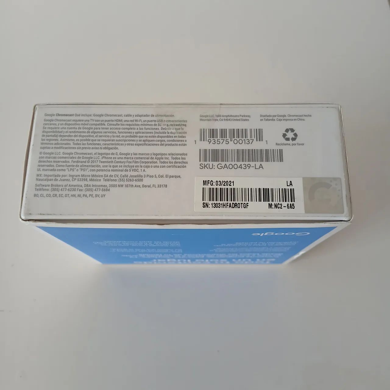 Chromecast 3ª Geração - Original (novo) - Foto 2