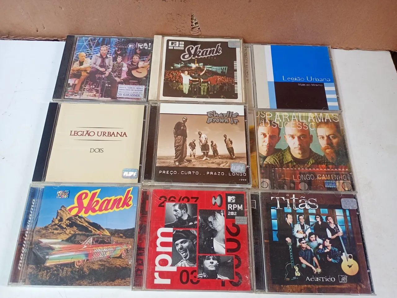Lote 11 CDs bandas brasileiras!  - Foto 2