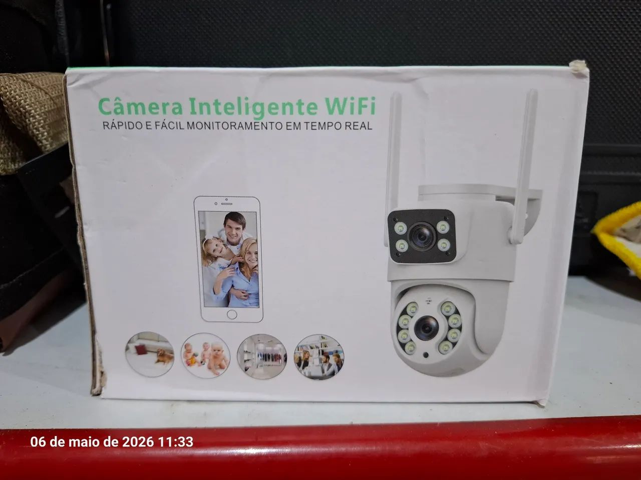 Camera de segurança + instalação
