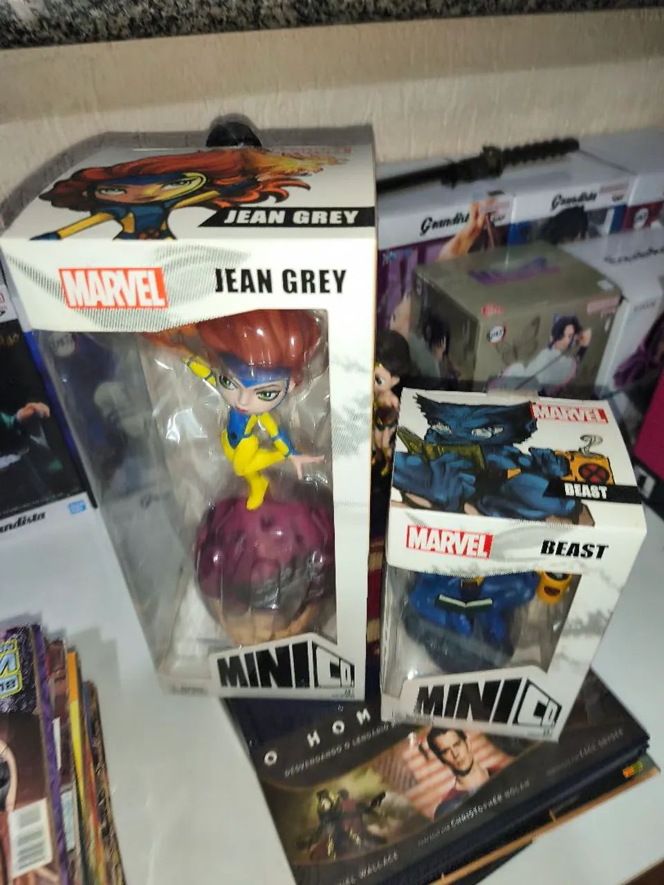 Vendo Minico Jean Grey com o Sentinela & Fera, da Iron Studios. - Foto 2