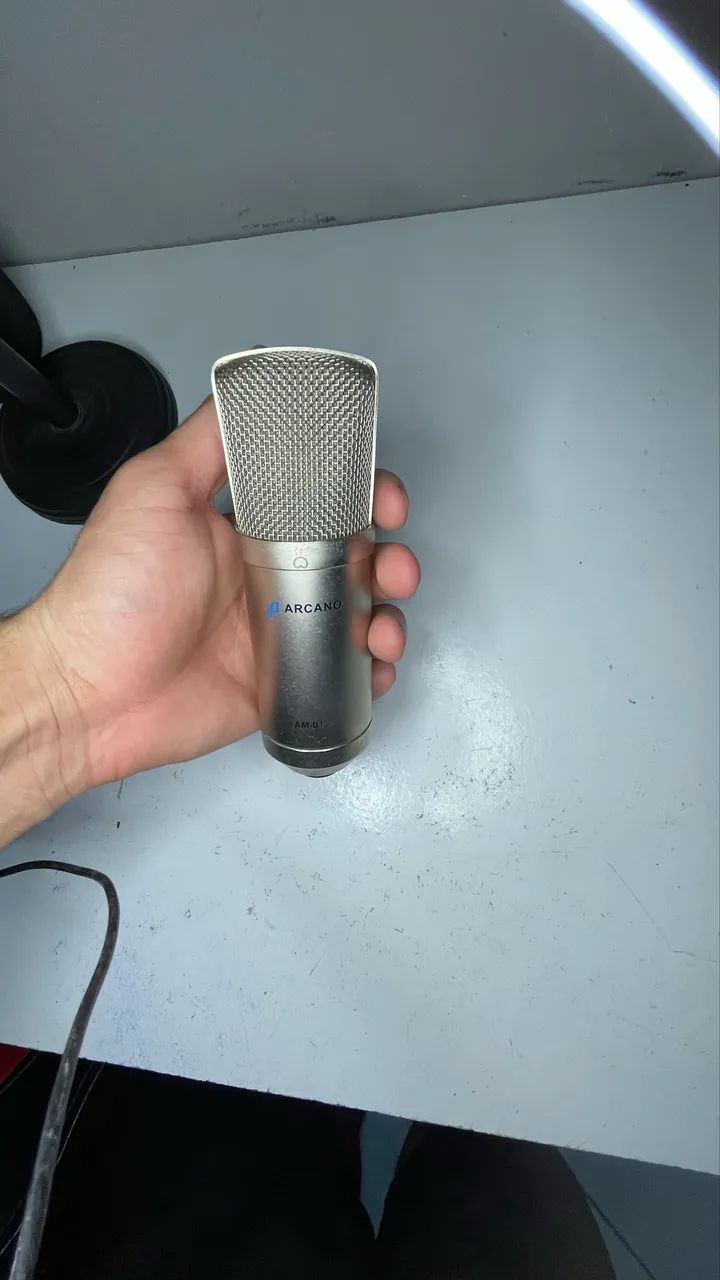 Microfone Arcano AM 01 XRL condensador  - Foto 2