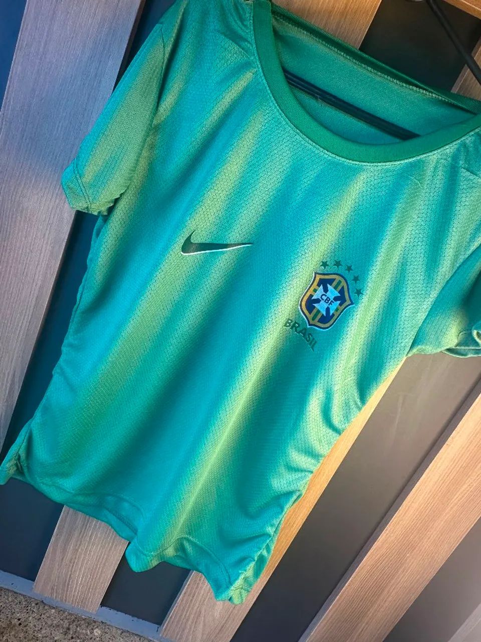 Camisa do Brasil Verde feminina  - Foto 3