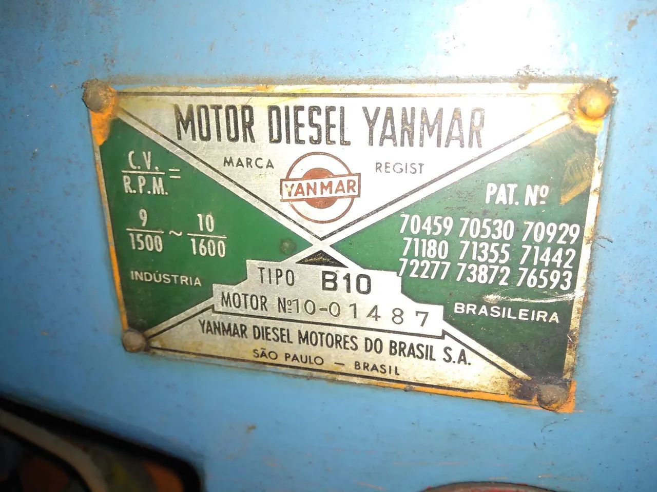 Motor a diesel yanmar tipo B10 - Foto 2