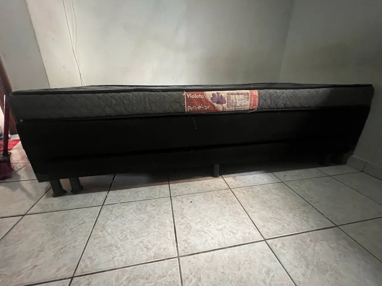Cama box solteiro com auxiliar + colchão de cima - Foto 3