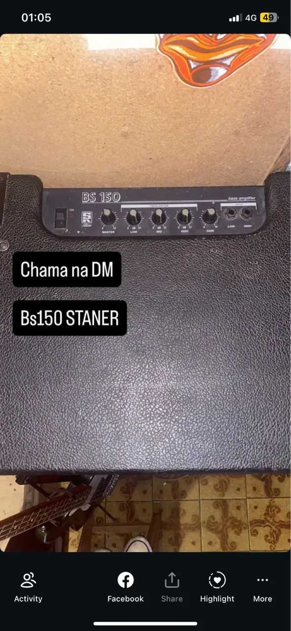 Amplificado Staner BX150