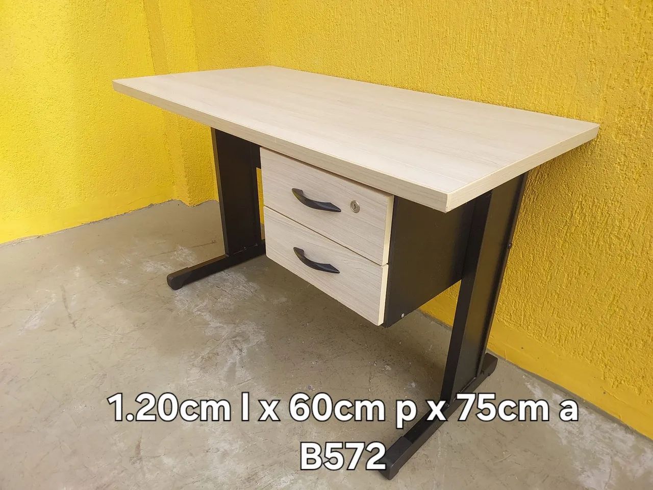 Mesa escritório com gavetas 1.20cm - Foto 4
