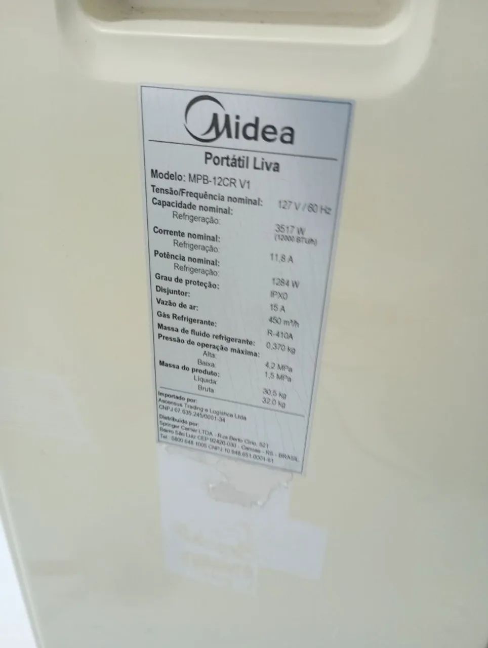 Ar condicionado portátil Midea  - Foto 2