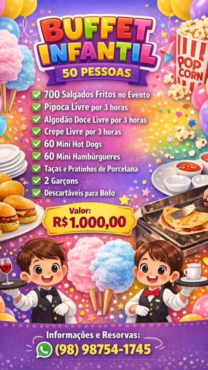 Buffet infantil 
