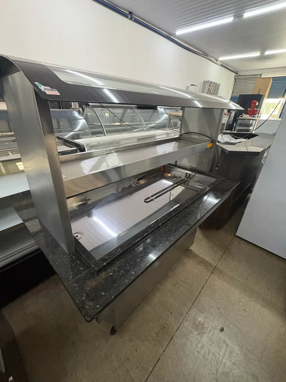 Buffet Conjugado Inox com Granito - Foto 2