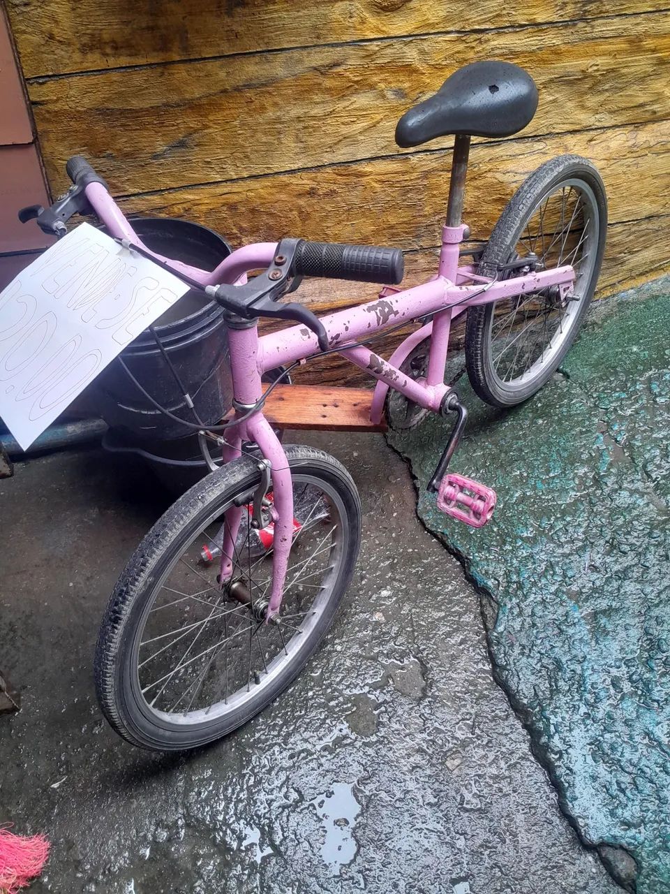 Bicicleta usada aro 20 infantil  - Foto 3