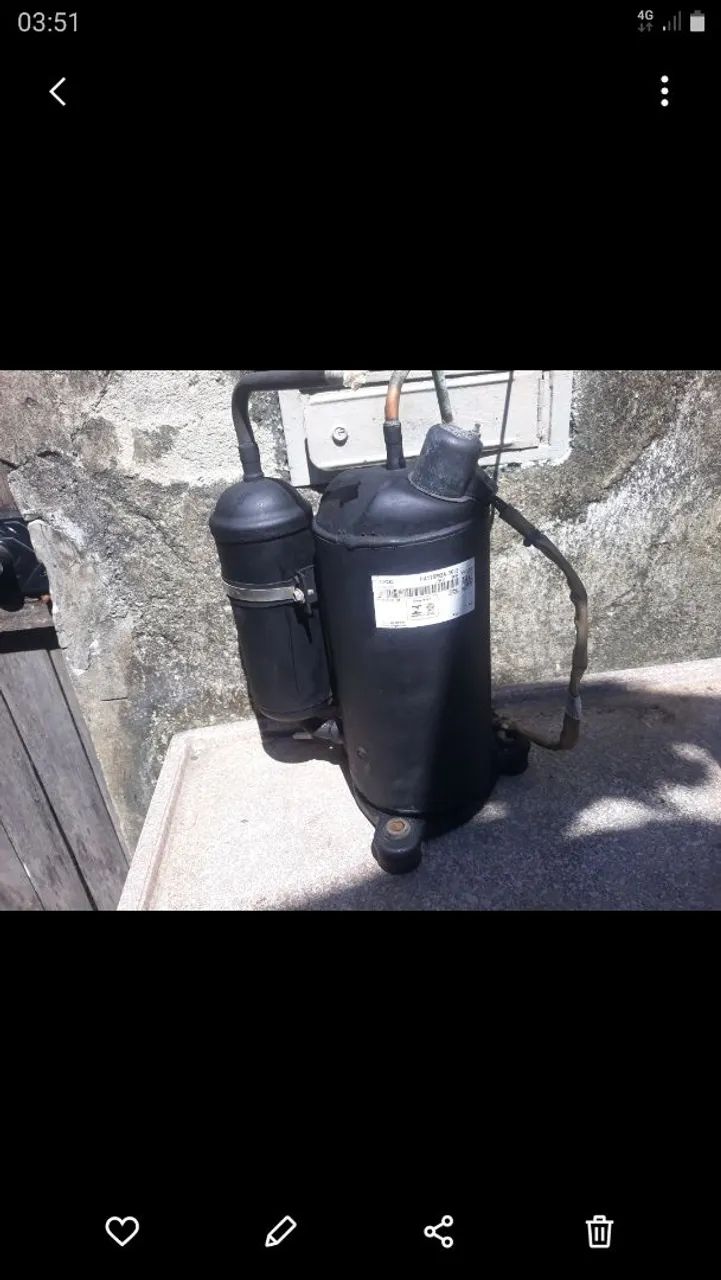 Vendo motor de ar condicionado Split de 18.000 btus  usado - Foto 2