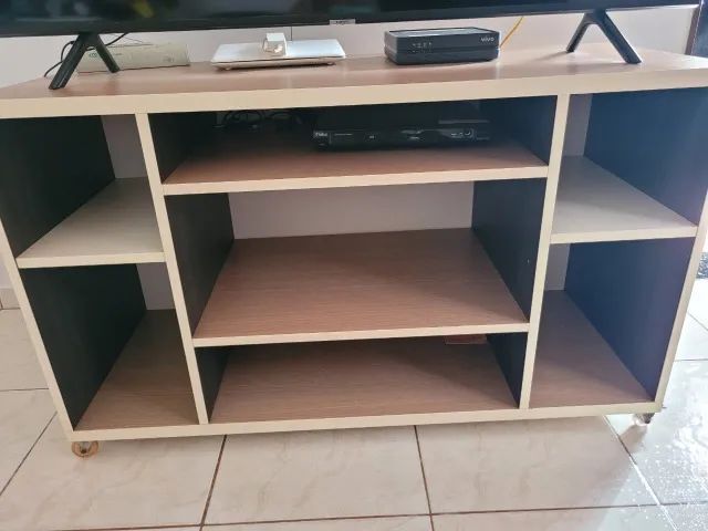 Estante Para TV ate 55 polegadas (produzido em marcenaria e acabamento com qualidade)