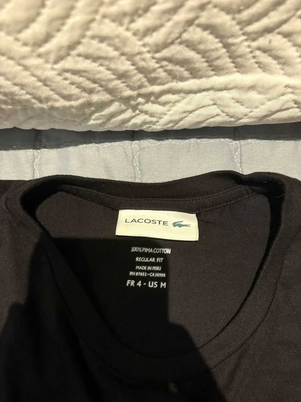 Camisa Lacoste tecido pima  - Foto 2