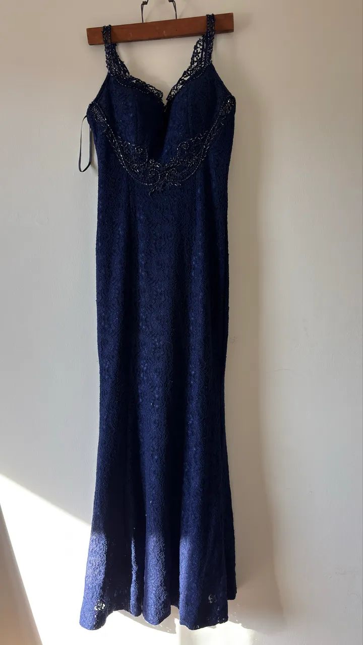 Vestido de festa azul  - Foto 5