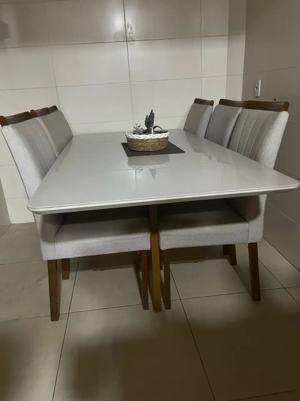 Mesa de jantar 6 cadeiras - Foto 4